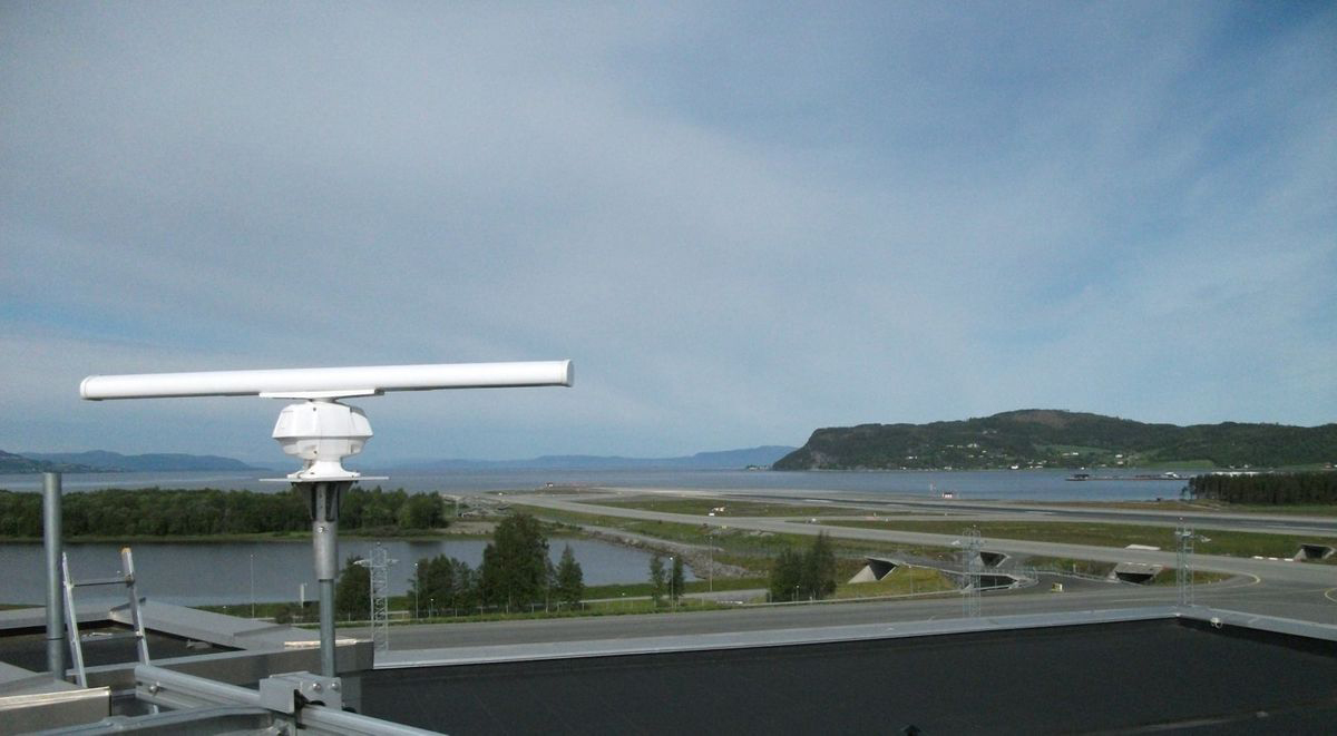 Værradar på flyplass